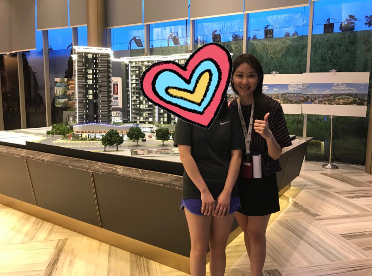 Kelly and Mark with client